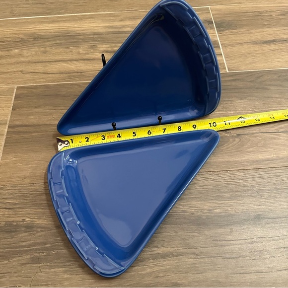 LONGABERGER - Woven Traditions Cornflower - pizza plates - set of 2 - Picture 3 of 8